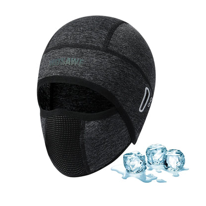 WOSAWE Summer Cool Balaclava Cycling Caps Sun Resistant Sports Helmet Liner Ice Silk Hat Fishing Hiking Sports Hats Face Cover