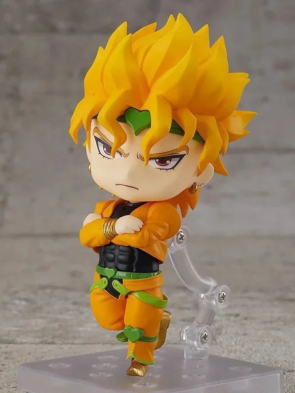 10cm #1624 Q Version Anime Bizarre Adventure Figure Dio Brando PVC Action Figure Collectible Model Toys Kid Gift