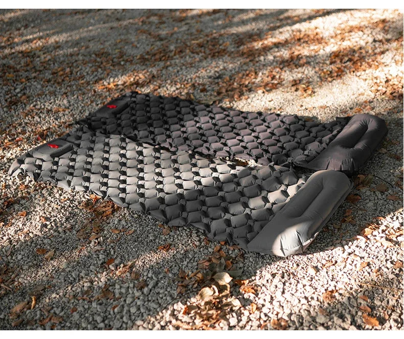 TARKA Inflatable Camping Mats Sleeping Pad Outdoor Tourist Air Cushion With Pillow Self-Inflating Mattress For Hiking Picnic