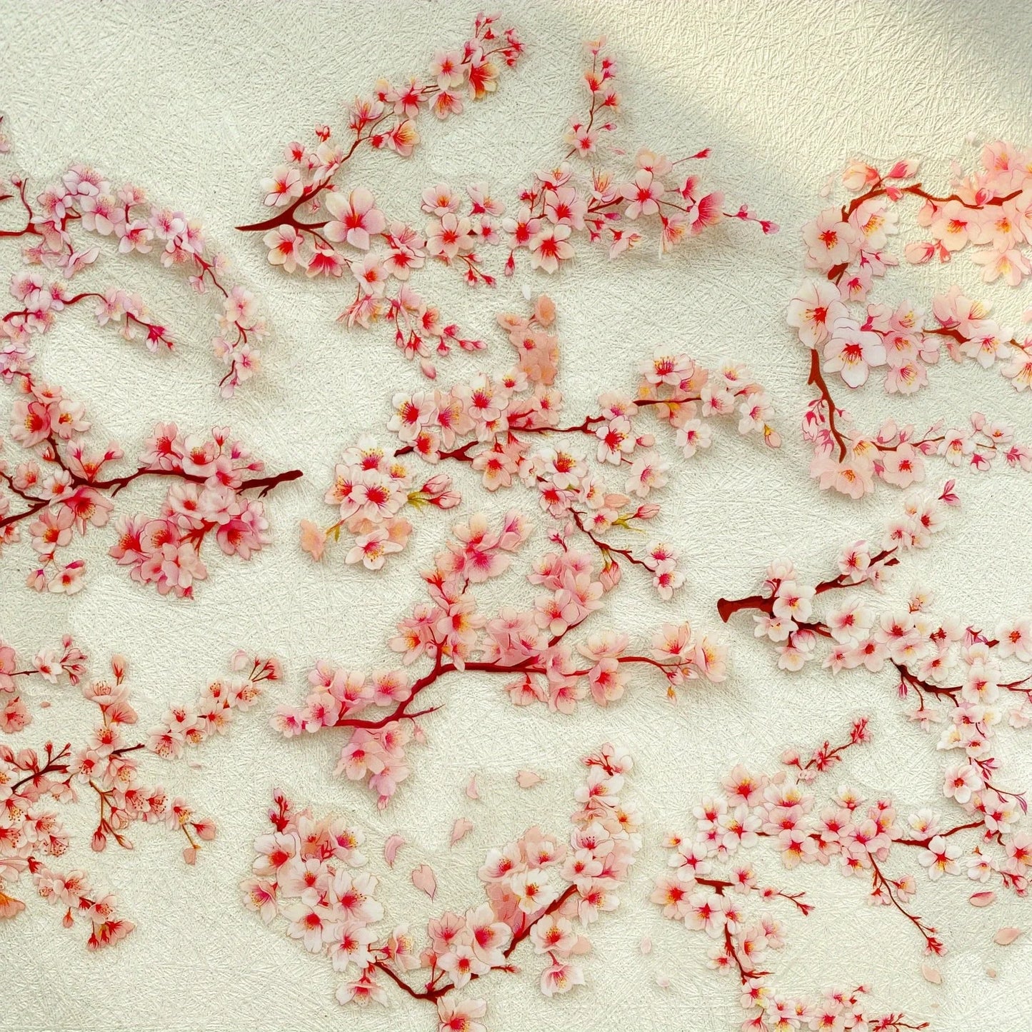 Journamm 20pcs Branches DIY Journal Material PET Stickers Scrapbooking Arts and Crafts Projects Decor Photo Album Collage