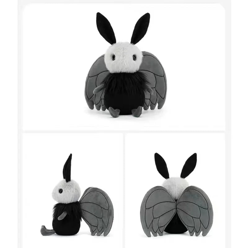 Halloween Moth Figure soft plush toy Texture Rich Cute Novel Funny for Children and Friend the Best Halloween Gift Toy Companion