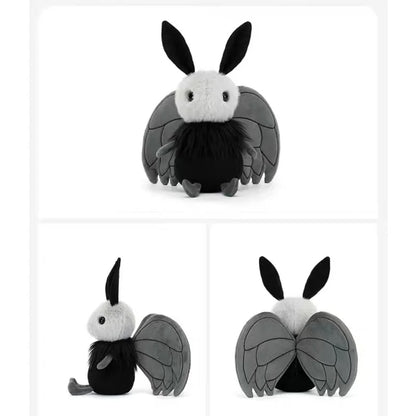Halloween Moth Figure soft plush toy Texture Rich Cute Novel Funny for Children and Friend the Best Halloween Gift Toy Companion