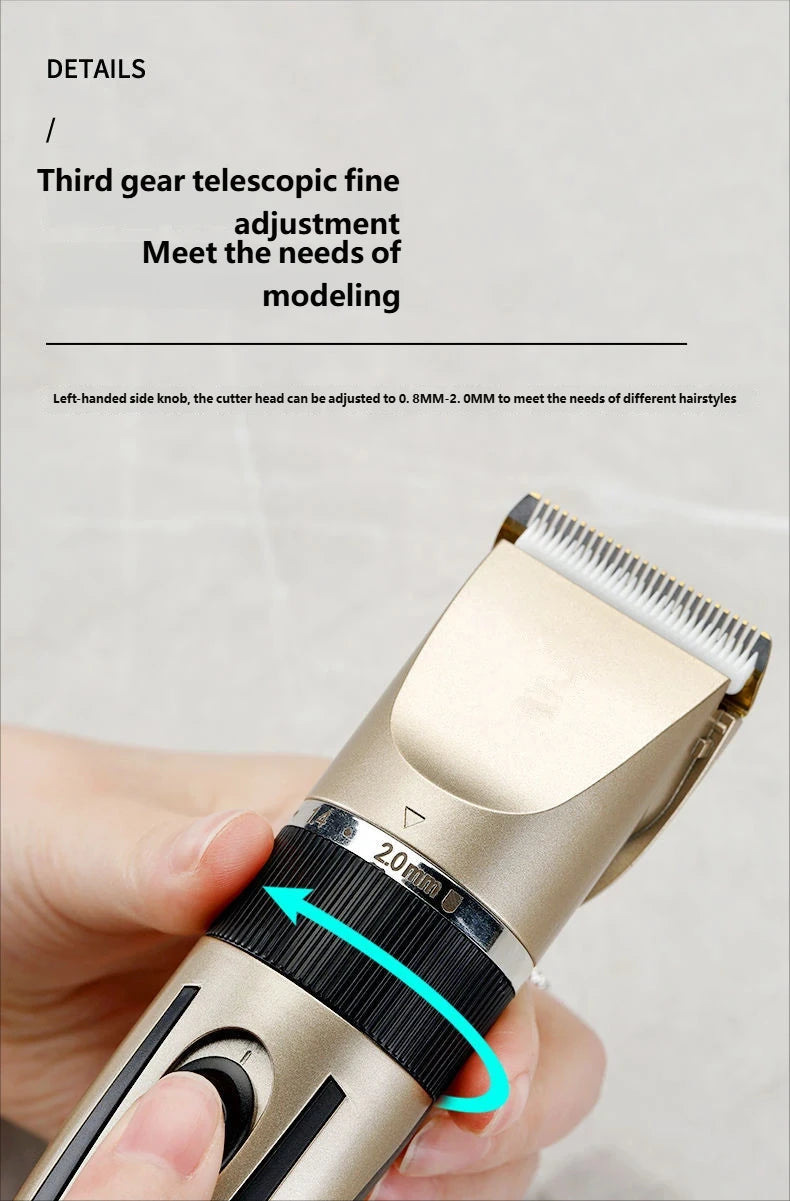HOMEFISH Electric Hair Trimmer Shaver Professional Rechargeable Shavers Barber hair Cutting Machine