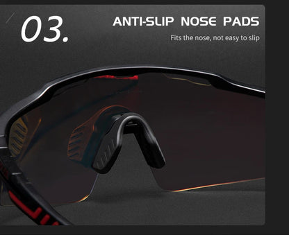Photochromic Sunglasses UV400 Bike Bicycle Glasses Men's Blue Sports Woman Cycling Eyewear Outdoor MTB Glasses Bike Goggles