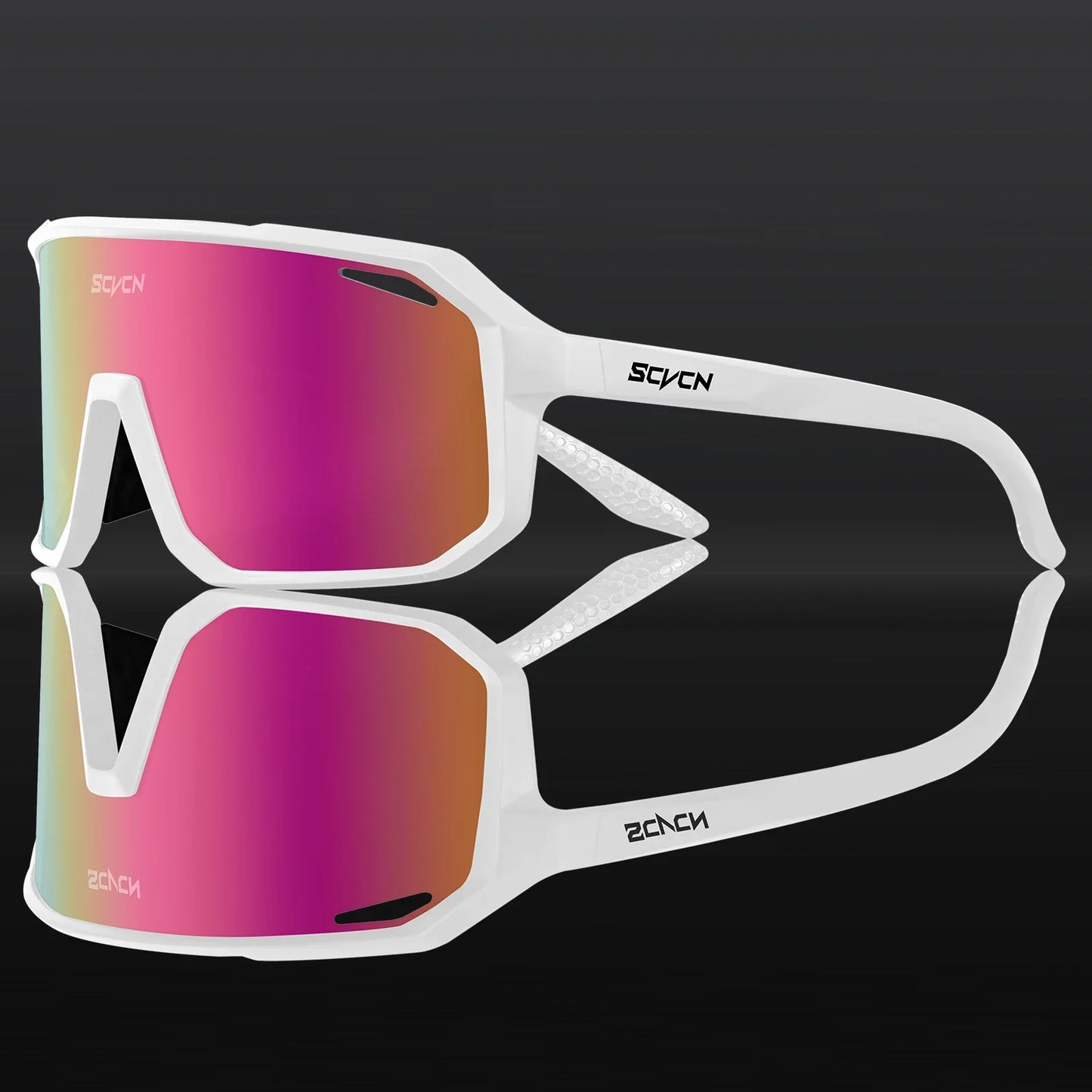 SCVCN Cycling Sunglasses Bike Mountain Driving Glasses Outdoor Sports Hiking Glasses Men's Glasses for Leisure Sunglasses