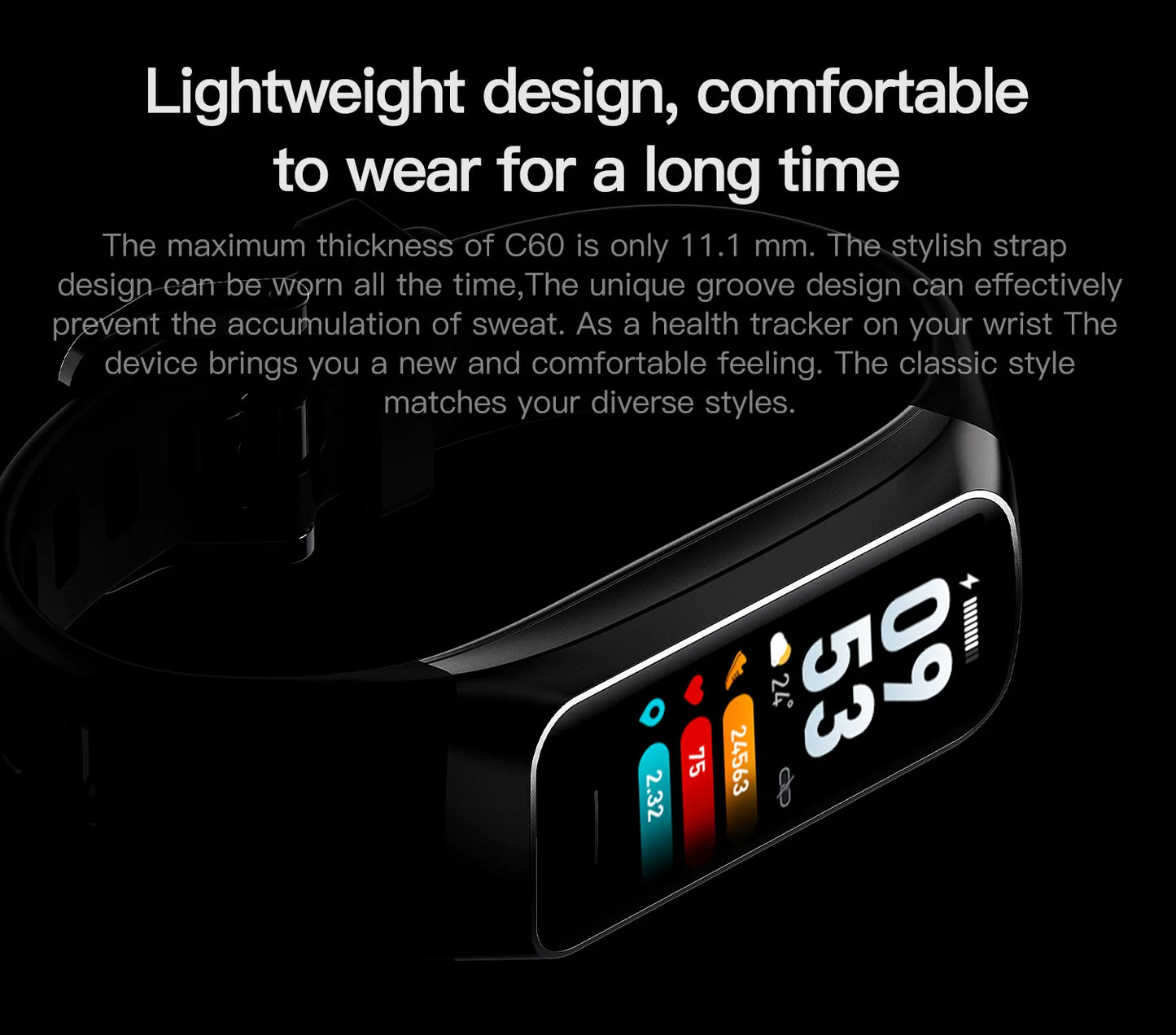 LIGE Amoled Smart Watch Men Smart Band Women Heart Rate Blood Smartwartch Waterproof Smart Bracelet Sport Fitness Tracker 2026