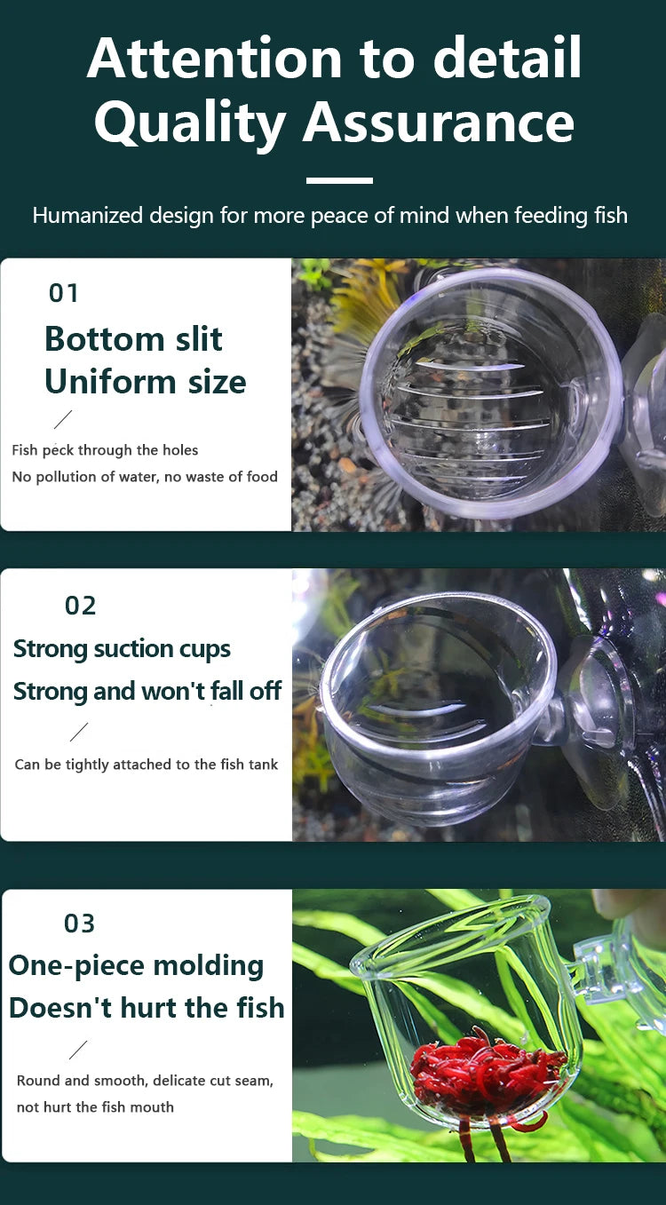 1pc Aquarium Decorations Plant Cup Pot Acrylic Aquatic Plant Cup with Suction Holder Planting Cylinder Cup Aquarium accessories