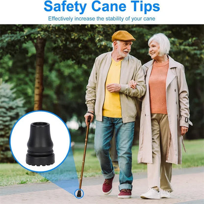16-22mm antiskid walking stick crutch cane bottom pads cover protector climbing hiking trekking pole tip