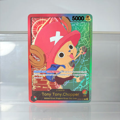 Anime One Piece Game Card English Version Holographic Gilding Jewelry Bonney/Monkey.D.  Luffy/Uta/Chopper Collection Proxy Cards