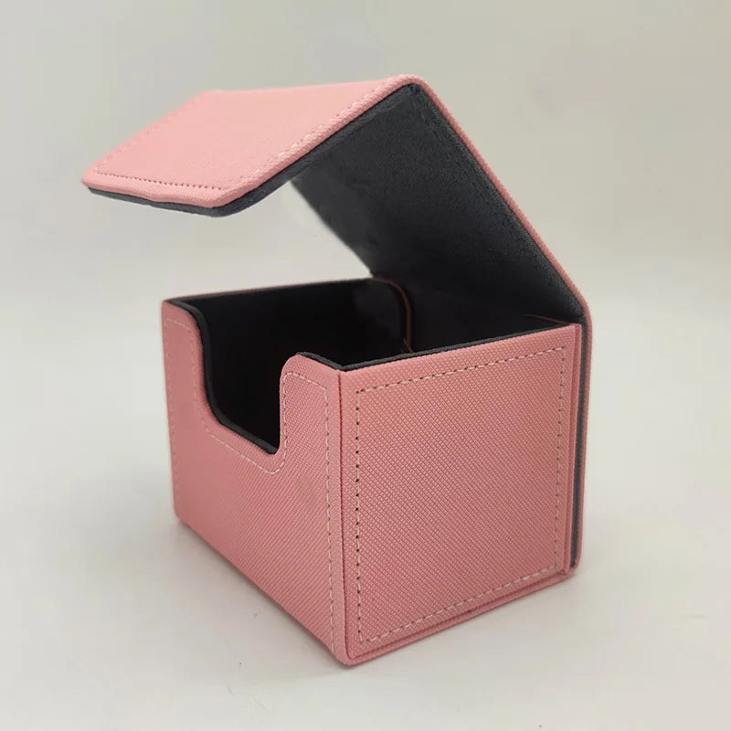 Flap Side Insert Card Collection Box Game Peripheral Magic Card Box Household Small Items Storage Box Desktop Organizer