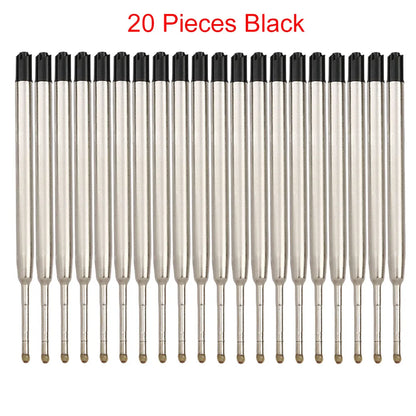 98mm1.0mm Ballpoint Pen Refills For Parker Pens Medium Point Blue Red Black Ink Rods For Writing Office Stationery