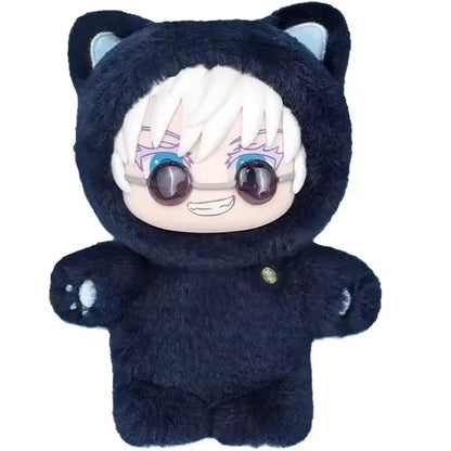 Jujutsu Kaisen Battle V2 Cat Paradise Party Series Art Collectible Blind Box Toy Cute Plush Doll Anime Periphery Surprise Gift