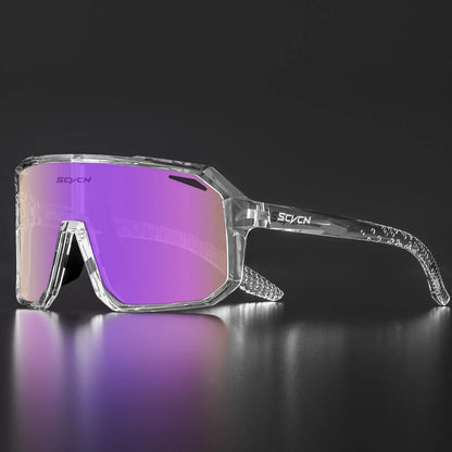 SCVCN New Outdoor Cycling Glasses Bike Sunglasses Men UV400 Eyewear Sports MTB Goggles Bicycle Women Riding Hiking Sunglasses