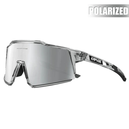 Kapvoe Cycling Glasses Polarized MTB Road Bike Glasses UV400 Protection Sunglasses Ultra Light Sport Eyewear Equipment
