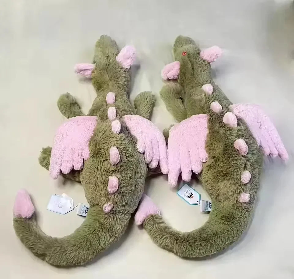 2026 new 55cm Gift And Purple Dragon Keychain Plush Toy Cute And Soothing Companion Plush Toy Holiday Gifts S Ss
