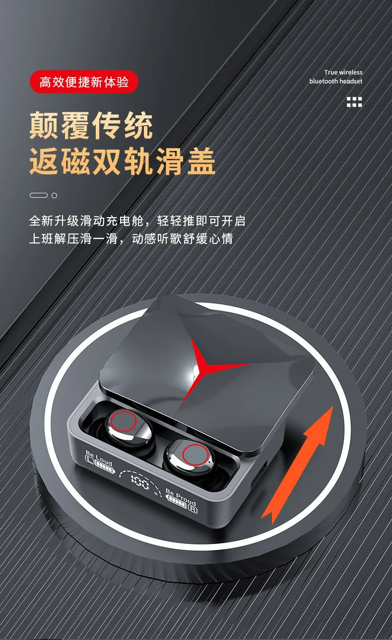 M90 Wireless Headphones TWS Bluetooth Touch Control Earphones Sport Earbuds Hifi Stereo Gaming Headset With Mic For smartphone