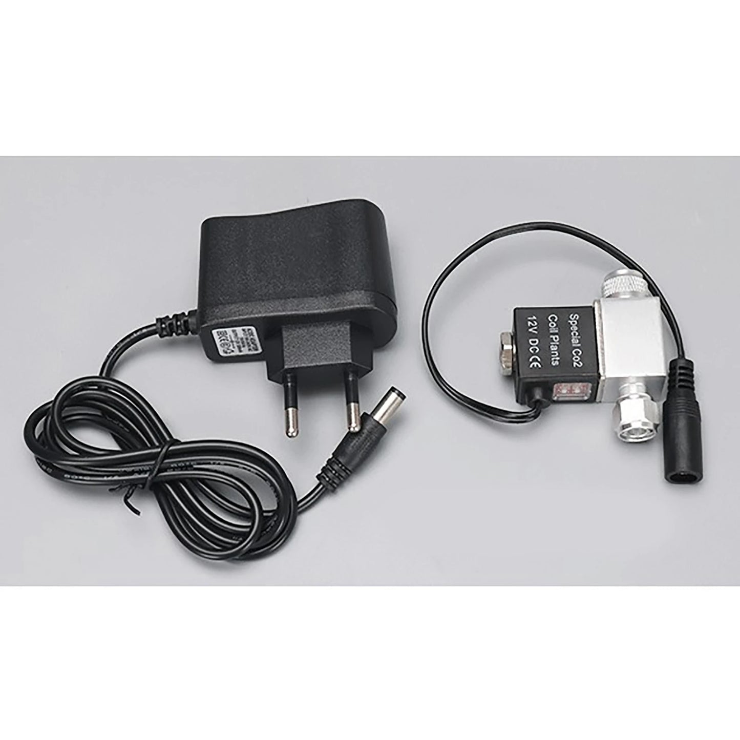 Aquarium Solenoid Valve CO2 System Regulator Aquarium Accessories Electric Low Temperature Magnetic Valve For Fish Tank DC12V
