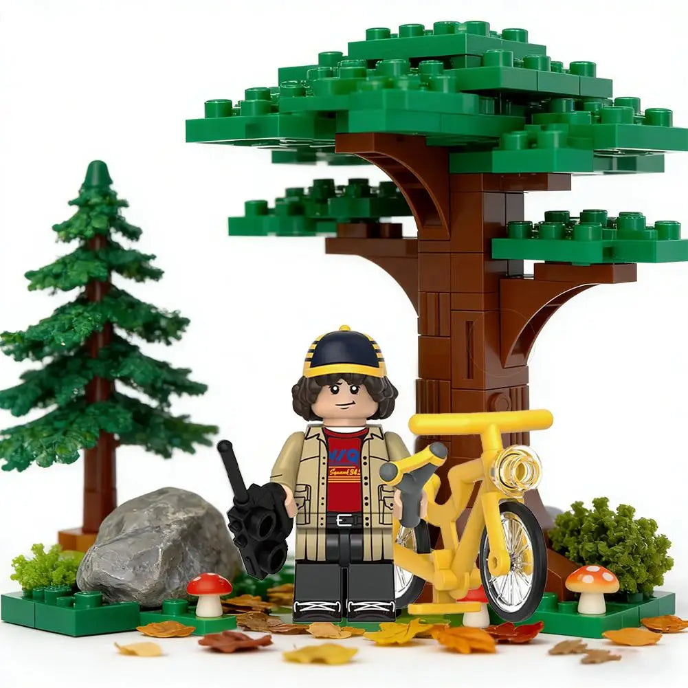 For G0186 Movie Series "Master Dustin" Building Block Minifigure Toy Collectible Plastic Action Figure Compatible Toy