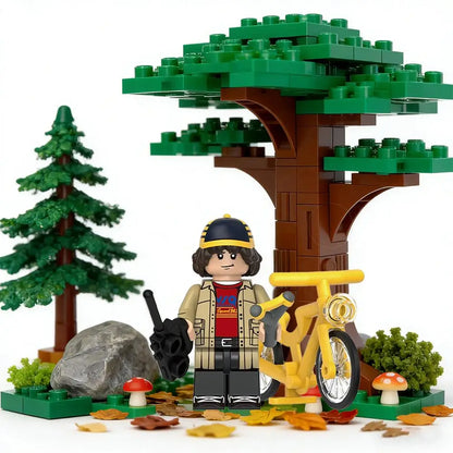 For G0186 Movie Series "Master Dustin" Building Block Minifigure Toy Collectible Plastic Action Figure Compatible Toy