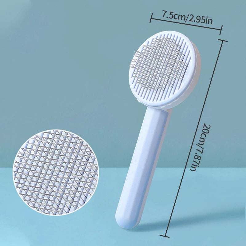 Pet Dog Hair Brush Cat Comb Grooming and Care Cat Brush Stainless Steel Comb for Long Hair Dogs Cleaning Pets Dogs Accessories