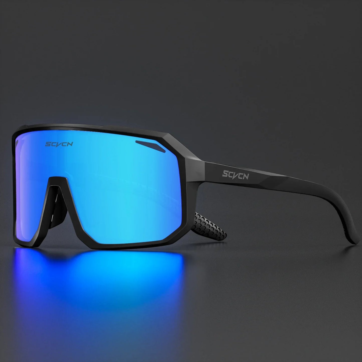 SCVCN New Sports Men UV400 Cycling Glasses Bike Sunglasses Outdoor Eyewear  MTB Bicycle Women Riding Hiking Goggles