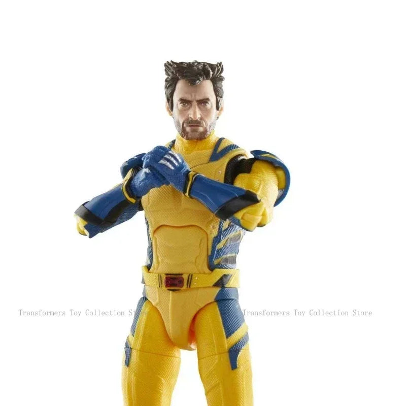 New stock Hasbro Marvel Legend series Wolverine yellow classic battle suit 6-inch movie figurine model toy collection birthday