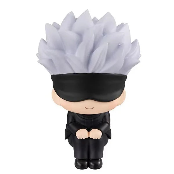 Q Version Jujutsu Kaisen Figure Gojo Satoru Yuji Itadori Model Car Cake Decoration Collectible Doll Gashapon Toy Anime Gift for
