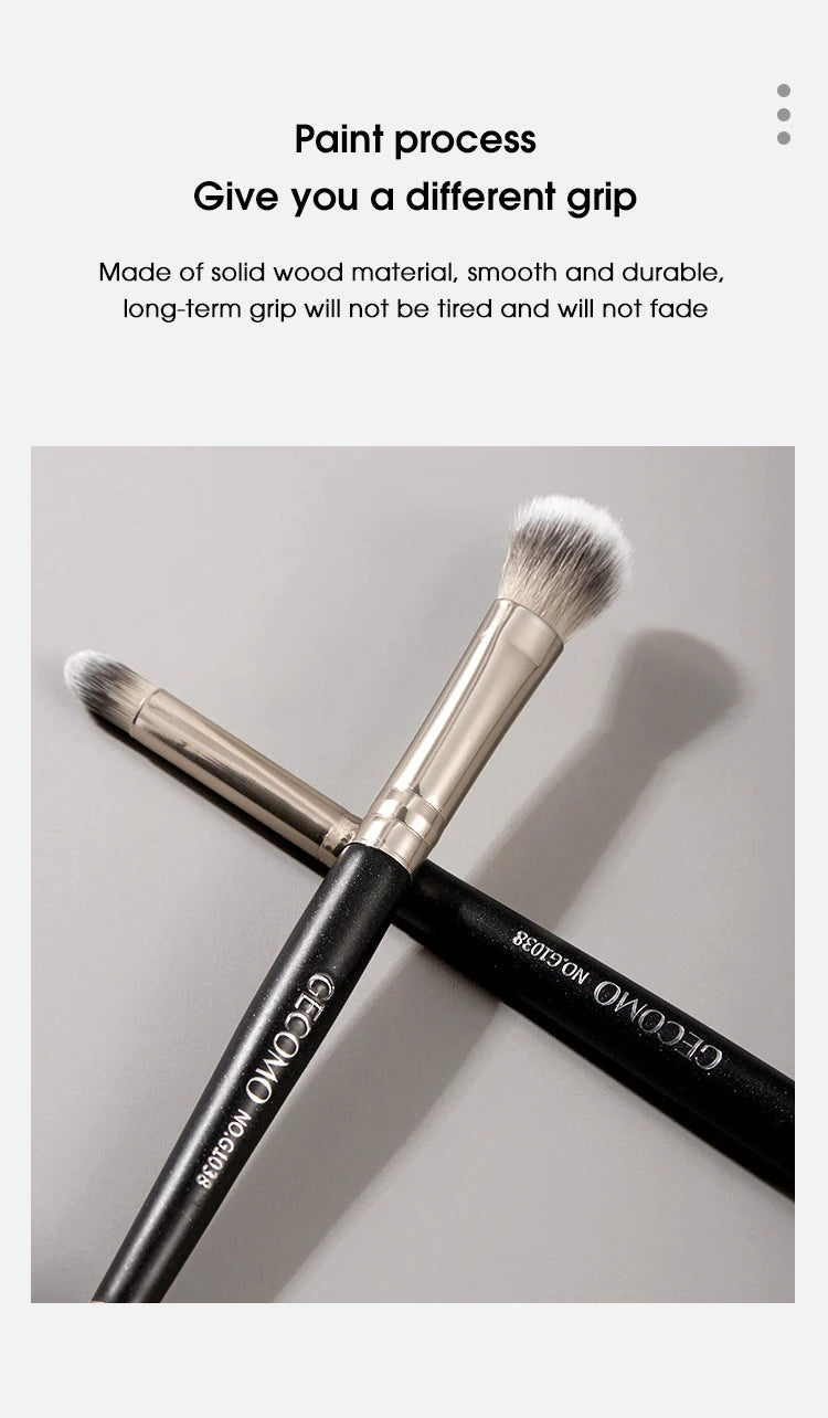 Double-headed painting eyeshadow brush novice makeup brush soft hair does not eat powder natural dizzy dye easy makeup