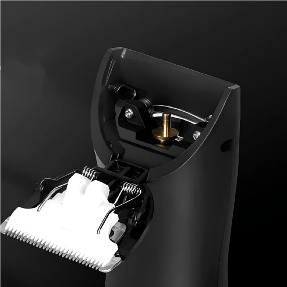 [IPX6] Men's Groin/Body Trimmer w/ SkinSafe - Foil Blades & Precision, Rechargeable Ball Shaver for Sensitive Skin