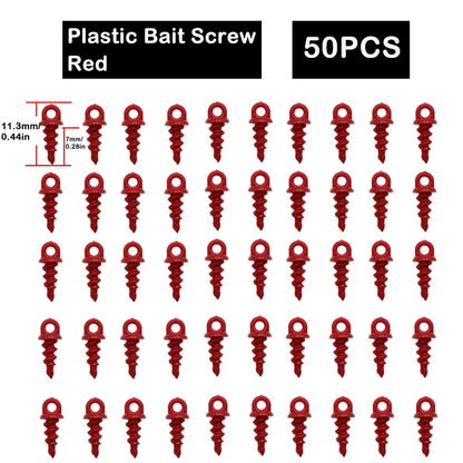 Carp Bait Screws With Ring Mirco Swivel Carp Bait For Carp Ronnie Rig Zig Chod Boilies Screws Carp Hiar Rig Terminal Tackle