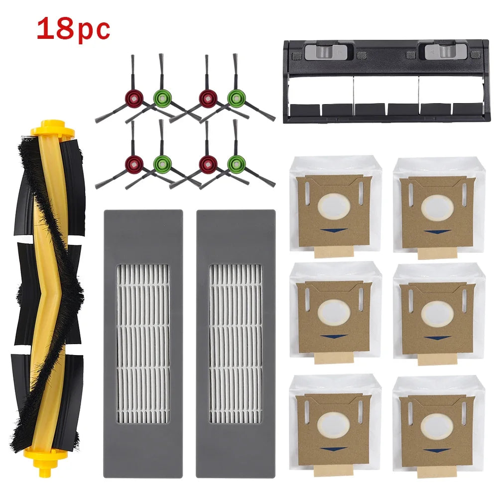 Accessories For ECOVACS Deebot T8 AIVI N8 Pro AIVI N9 N10 N10 Plus Side Brush,Main Brush,  Filter, Dust Bag,Hepa Filter