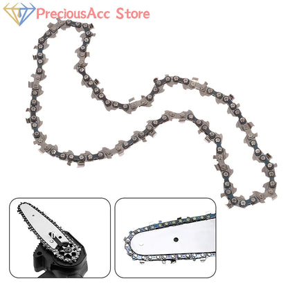 4/6/8/12/14/16 Inch Metal Chainsaw Chain Spare Parts Link Chainsaw Saw Chain Blade For Electric Saw Accessories Wood Cutting