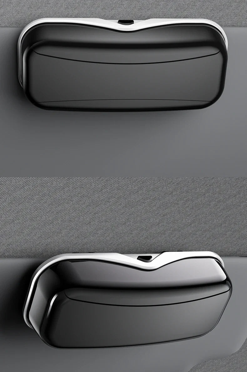 Multifunctional Car Sun Visor Glasses Holder, Portable Eyeglass Storage Box