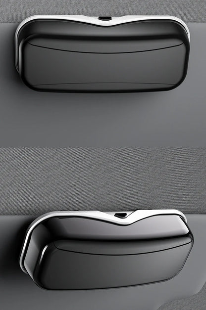 Multifunctional Car Sun Visor Glasses Holder, Portable Eyeglass Storage Box