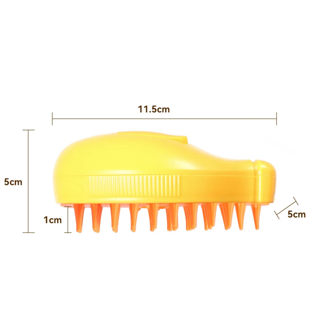 Rechargeable Pet Spray Brush for Long Hair Animals Cat Dog Massage Comb Steam Cleaning Hair Stuff mascotas Grooming Accessories
