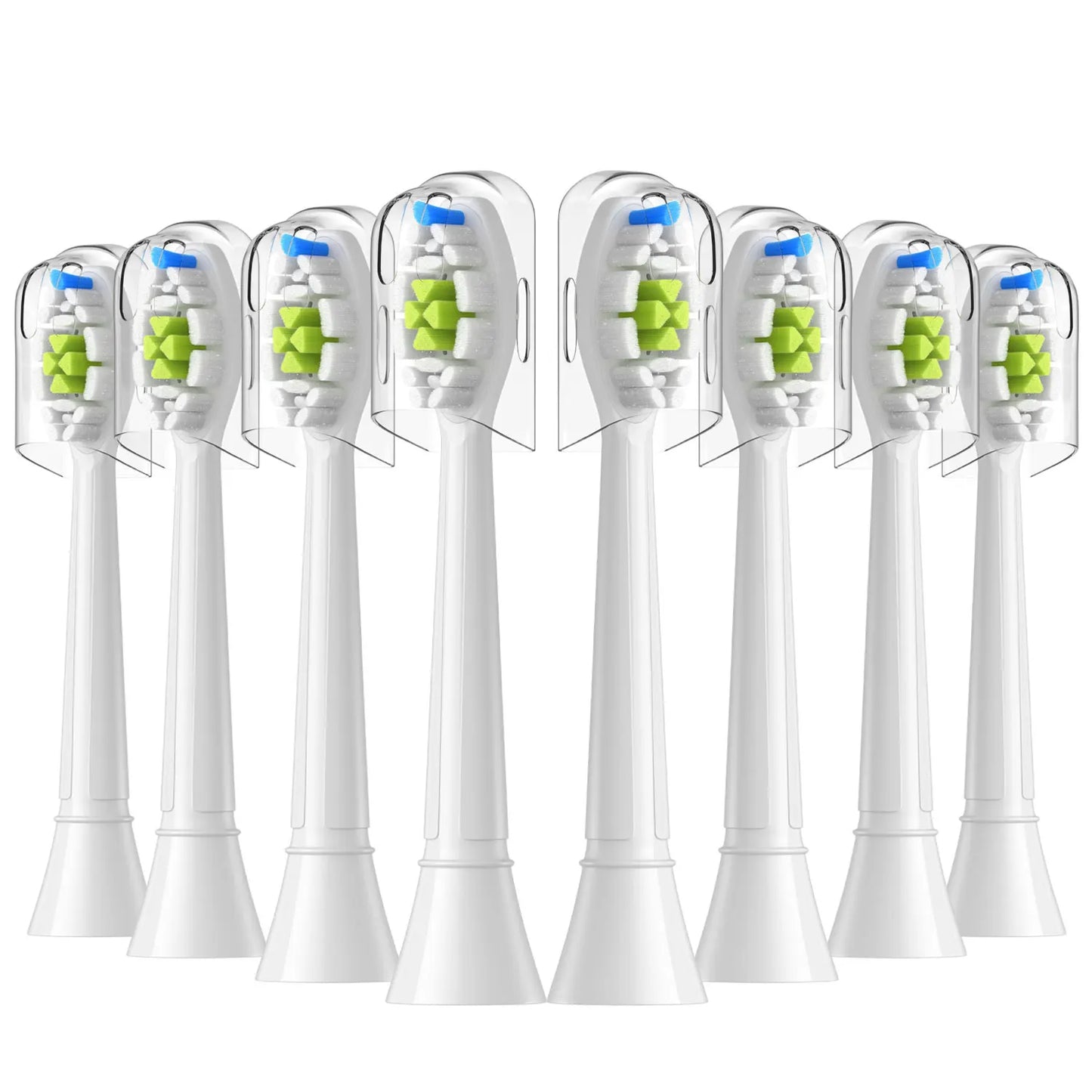 Replacement Brush Heads Compatible with Philips Sonicare Electric Toothbrush Fit for EasyClean, Gum Health, FlexCare, Healthy
