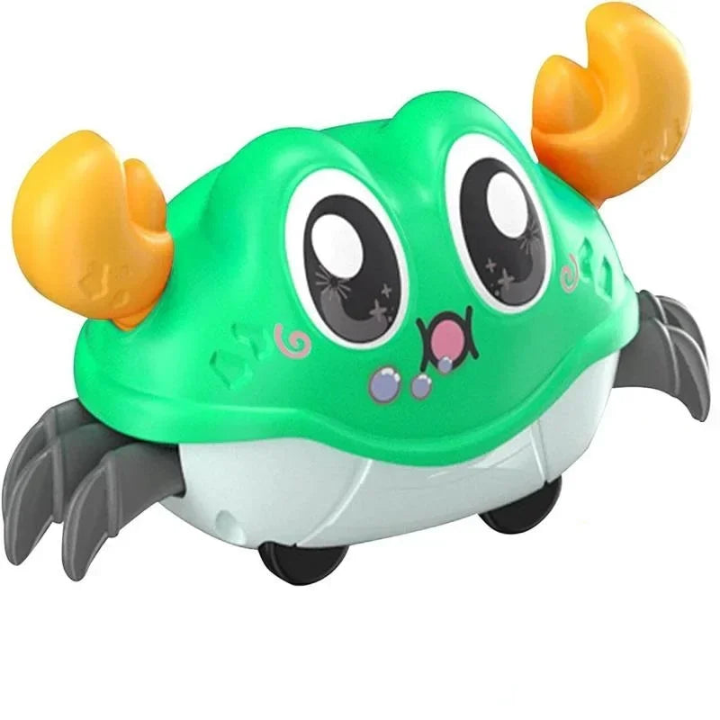 Double Force Walking Crawling Crab Tummy Time Baby Sensory Toys Infant Learning Crawl Development Babies Interactive Walking