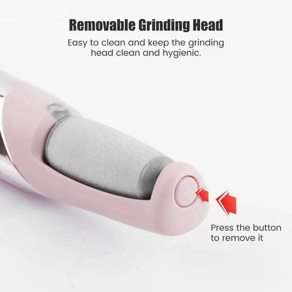 Electric Callus Remover for Feet,Rechargeable Foot Exfoliator Foot Scrubber Pedicure Tools,Removes Dry Skin for Smoother Feet