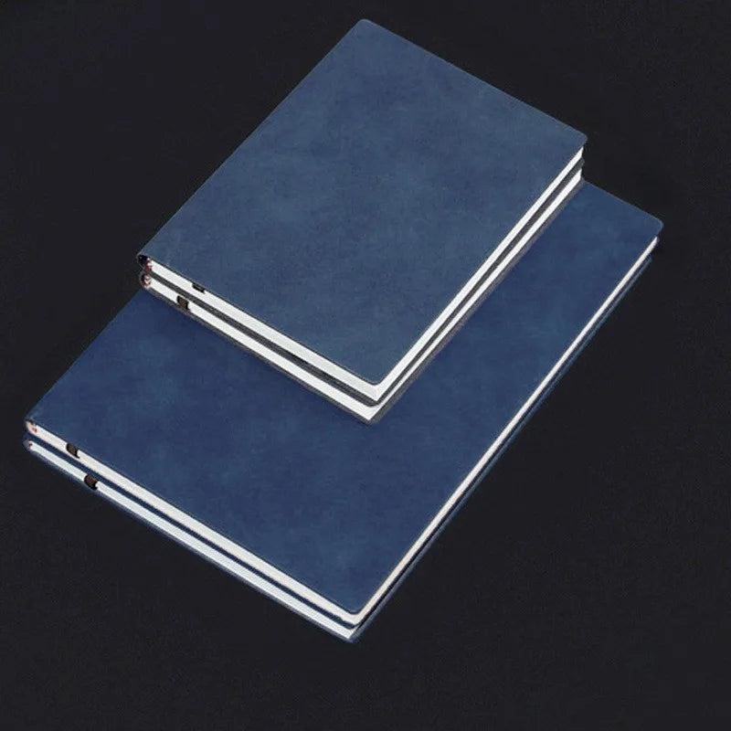 A5 A6 Sheepin Notebook Leather Office Journal Diary Notepad Stationery Student Class Lined NoteBook 160 Pages/240 Pages