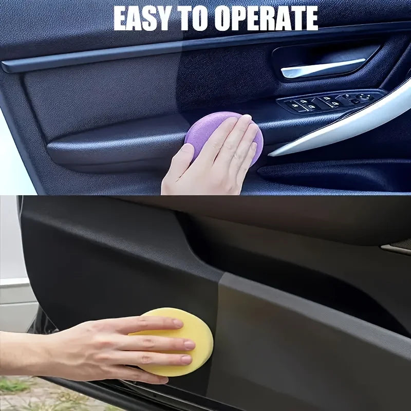 1 Piece of 50g Premium Tire Renewal Wax, Continuous Shine Wheel Polish Restorer, Protective Agent, Can Prevent Car Tires from Aging and Cracking