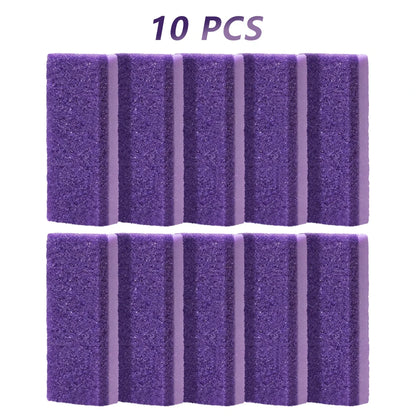 LULAA 1/10Pcs Foot Scrub Stone Double-Sided Pedicure Stone Foot Scrub Sponge for Removing Calluses and Dead Skin from The Feet