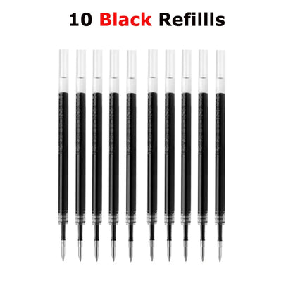 KACO Gel Pens Press Signature Pen Stationery Metal Pen Clip 0.5mm Black Ink Quicking Drying Large Capacity 800M Smooth Writing