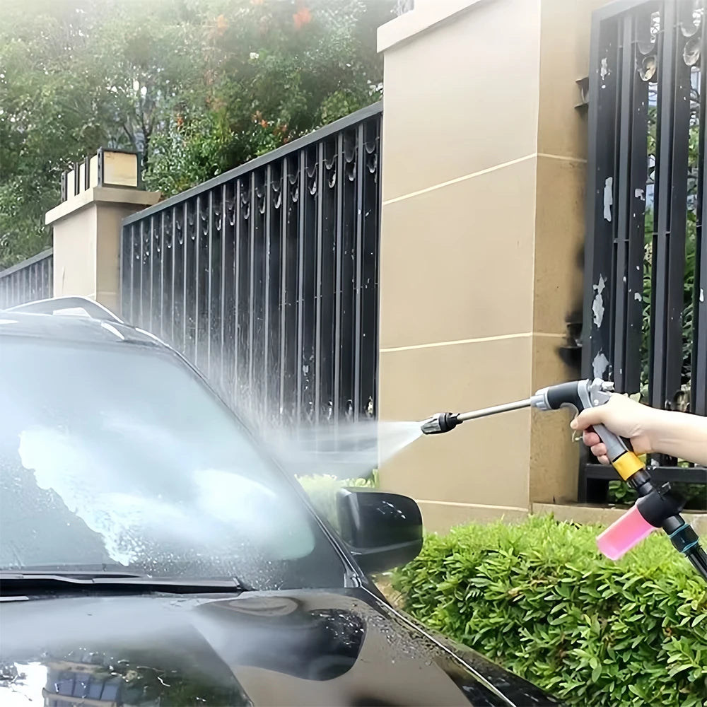 1 Pack High Pressure Spray Water Gun Garden Watering Hose Nozzle Sprinkler Car Washing Gun Car Cleaning Washing Tools