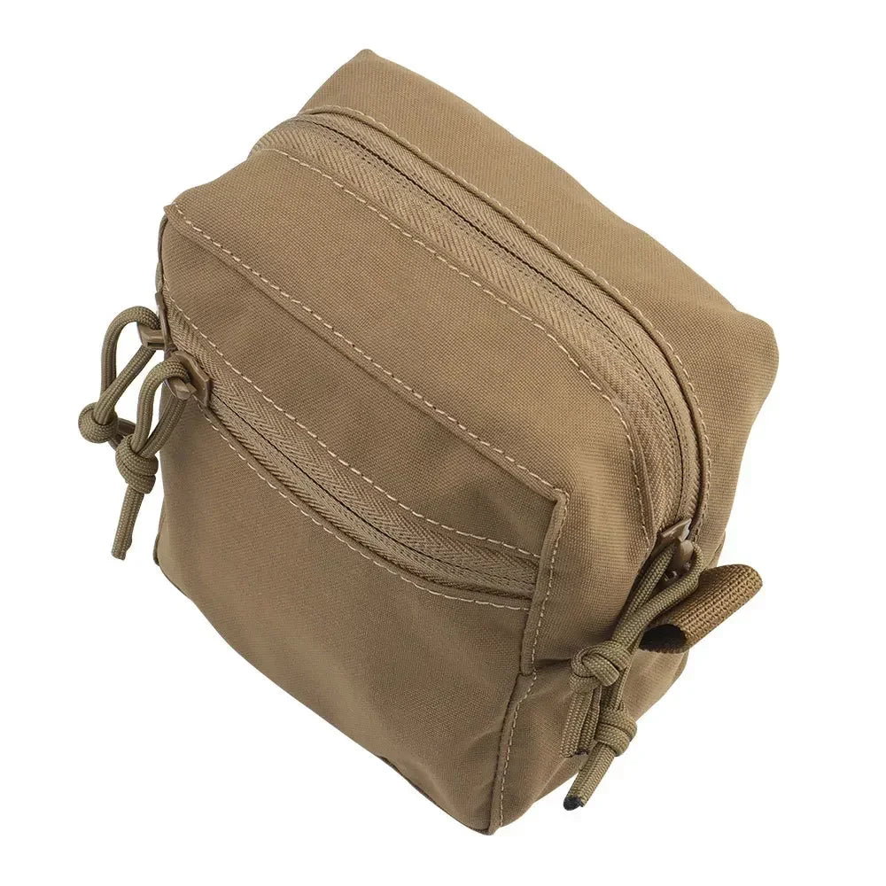 Tactical Molle Pouch Admin GP Pouches Small Utility EDC Bag for Tactical Belt and Molle Vest Storage Bag Hunting Bag