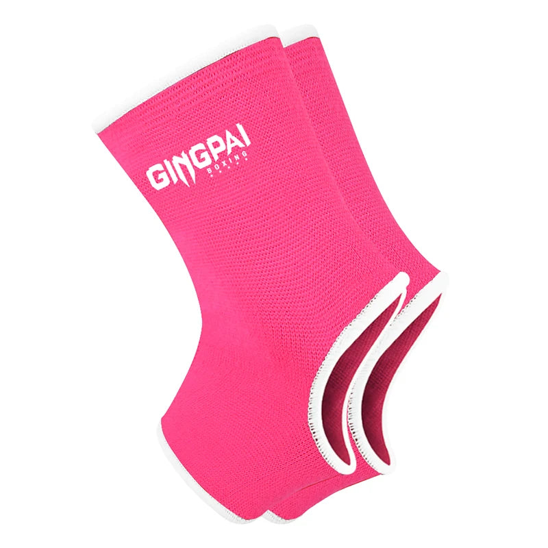 2pcs Boxing Ankle Brace Stretch Breathable Fighting Foot Protector Thai Combat Ankle Compression Socks Boxing Training Socks
