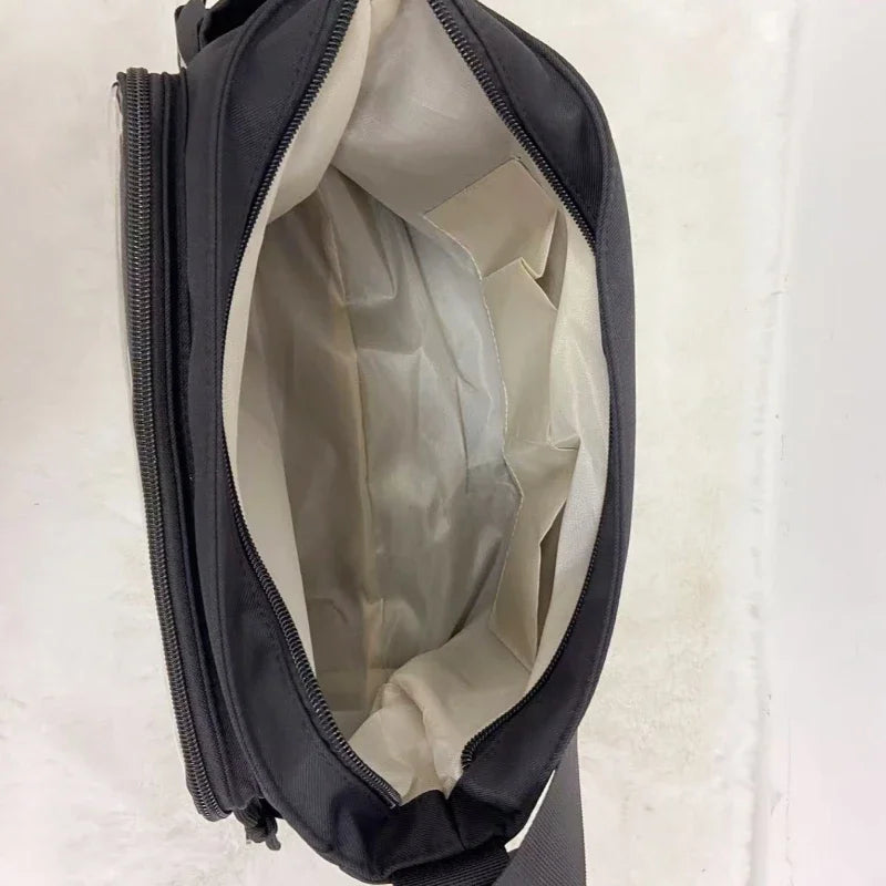 College Style Crossbody Bag with Large Capacity for Class Book Carrying Mailman Bag for Girls Casual Shoulder Crossbody Bag
