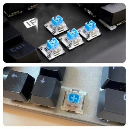 50Pcs Keyboard Switch Keyboard Clicker Key Replacement 3 Pin Tactile Switch 2 FOR KA Plastic For Electrical Equipment Tools