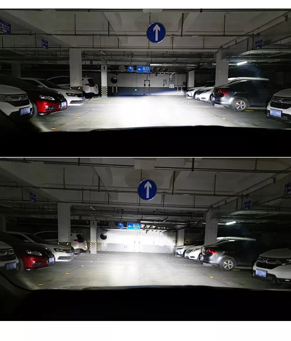 K5C H7 LED 60000LM 140W H7 Canbus Led Bulbs 4300K LED H4 H11 HB3 9005 HB4 9006 K6C Led Double Copper Tube Fog Light 12V 2PCS