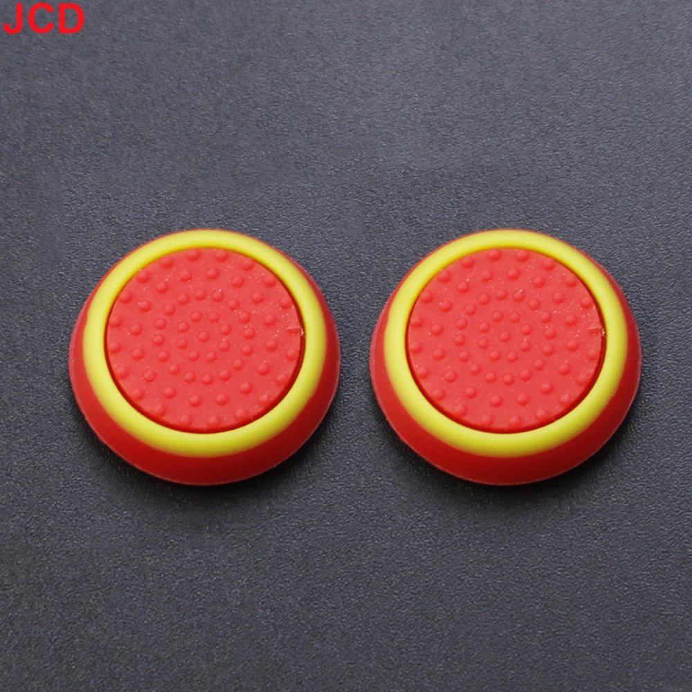 JCD 2pcs For PS3 PS4 PS5 Xbox one/360/Series S X Switch Pro Game Controllers Thumb Silicone Stick Grip Cap Cover Accessory
