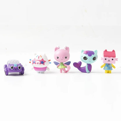 Gabby's Dollhouse Action Figure Toys Cute Doll Collection Cartoon Model
